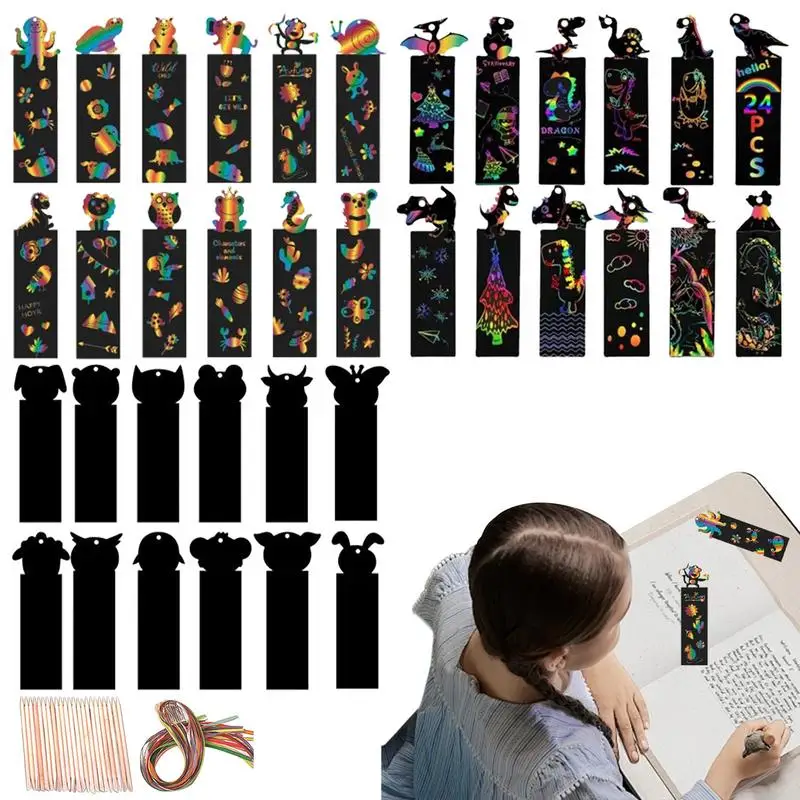 امسح العلامات التي تصنعها بنفسك للأطفال ، عشاق القراءة ، خدمات الحفلات ، الأدوات المكتبية للطلاب ، المكتبة ، الأطفال ، 36 أو