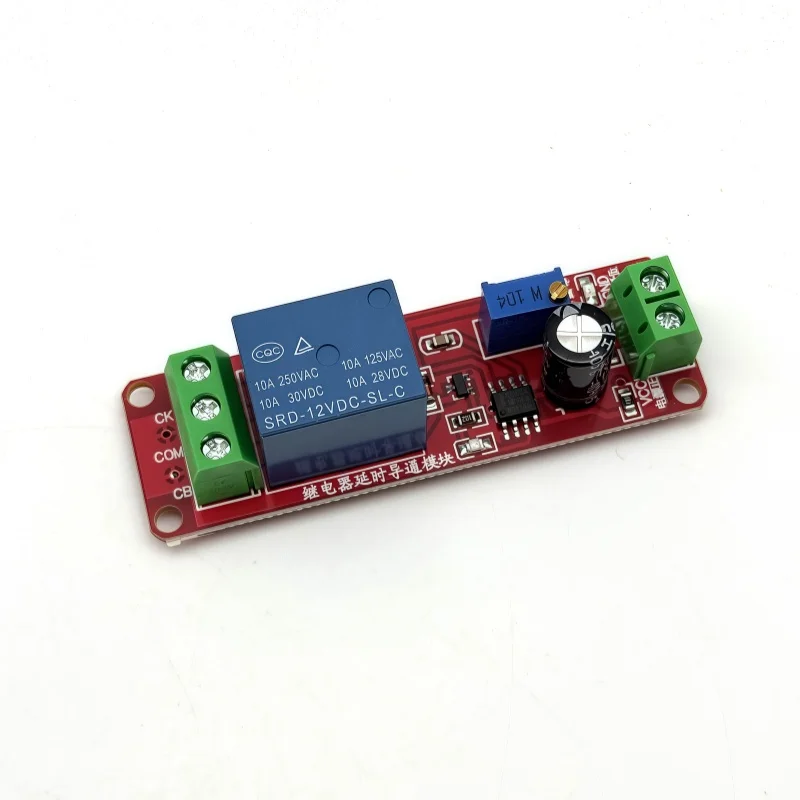 NE555 DK555 Timer Switch Adjustable Disconnect Module Time delay relay Module DC 12V Delay relay shield 0~10S