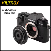 VILTROX AF 28mm F4.5 Chip Autofocus Full Frame Camera Lens Retro Slim For Fujifilm X Sony E Nikon Z Mount