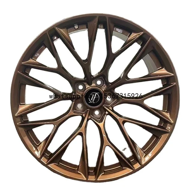 

Top quality Custom forged wheels 21*9.0inch forged wheels 5x120 Bright Bronze Forged Wheel fit for ideal L8 L9