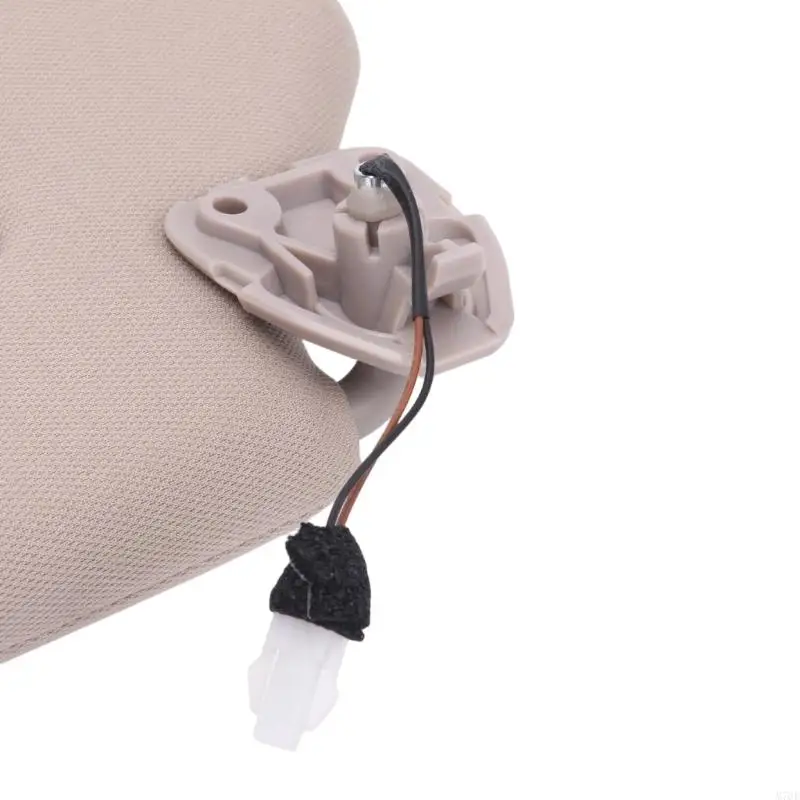 M76E Abgedeckte Kosmetikspiegel-Schattenverkleidung für Fahrerseite 2013–2018, Baugruppe mit Kabel und Unterteil – Detail 8