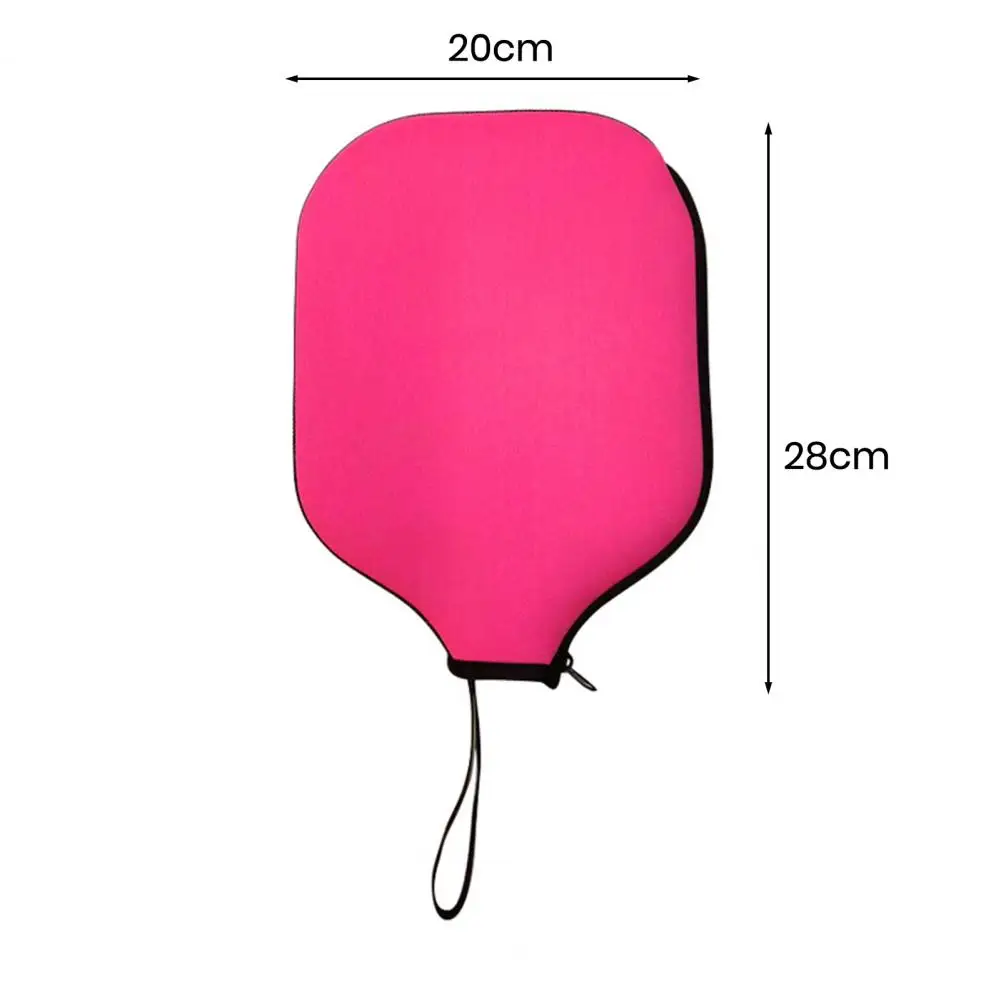 Pickleball Paddle Cover Universal Neoprene Paddle Cover Pickleball Racket Sleeve Paddle Storage Bag Waterproof Scratch-Resistant