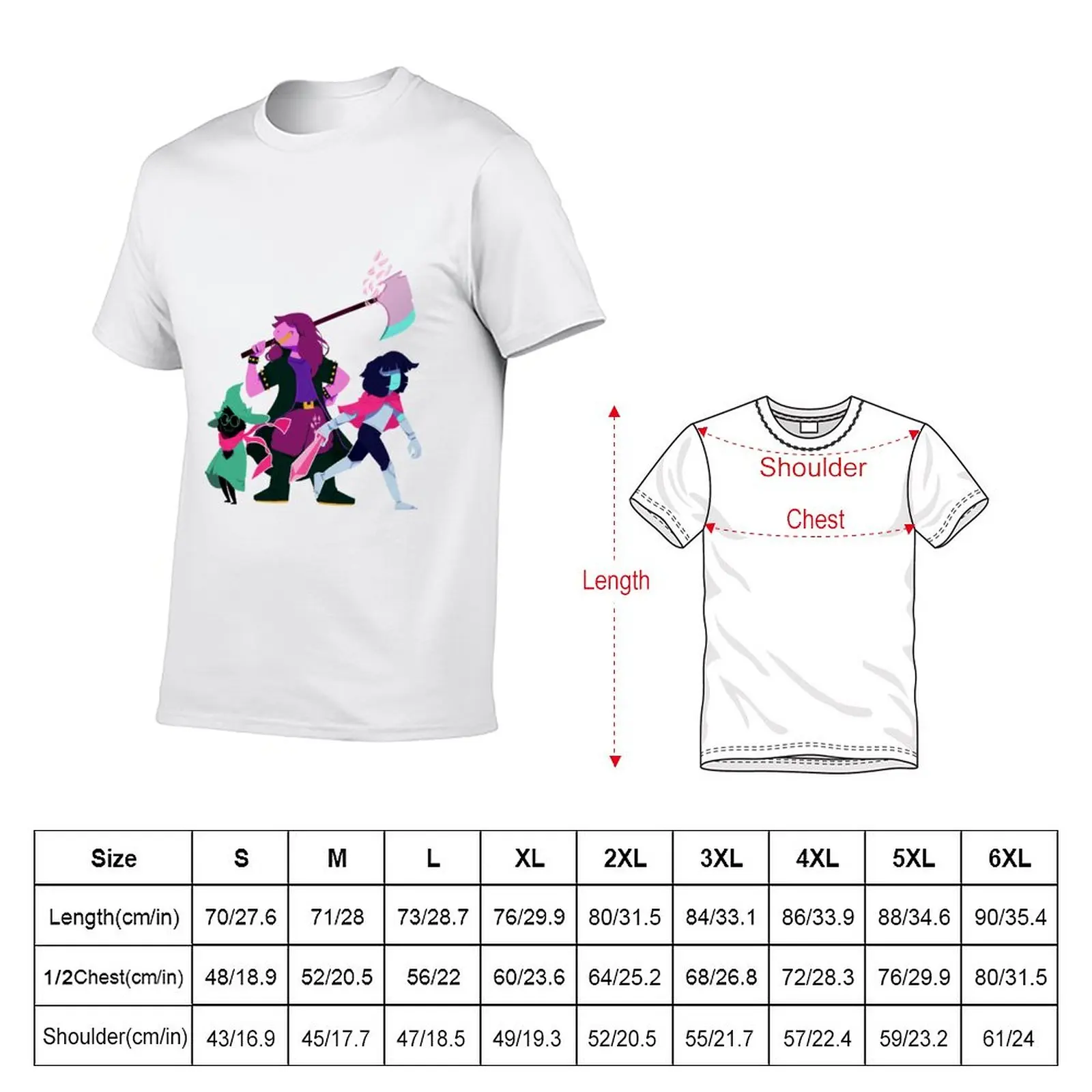 Susie Kris and Ralsei Deltarune T-Shirt animal print shirt for boys T-shirt for a boy men t shirts