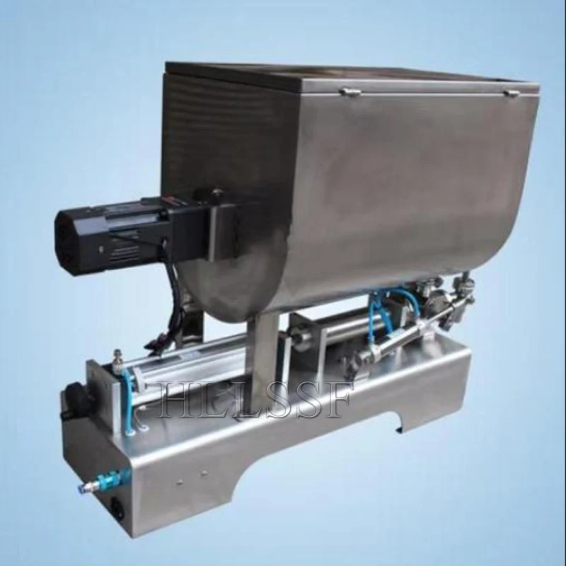 Horizontal Heating And Stirring Device, High Viscosity Paste Filling Machine, Commercial Liquid Cosmetic Packaging Machine