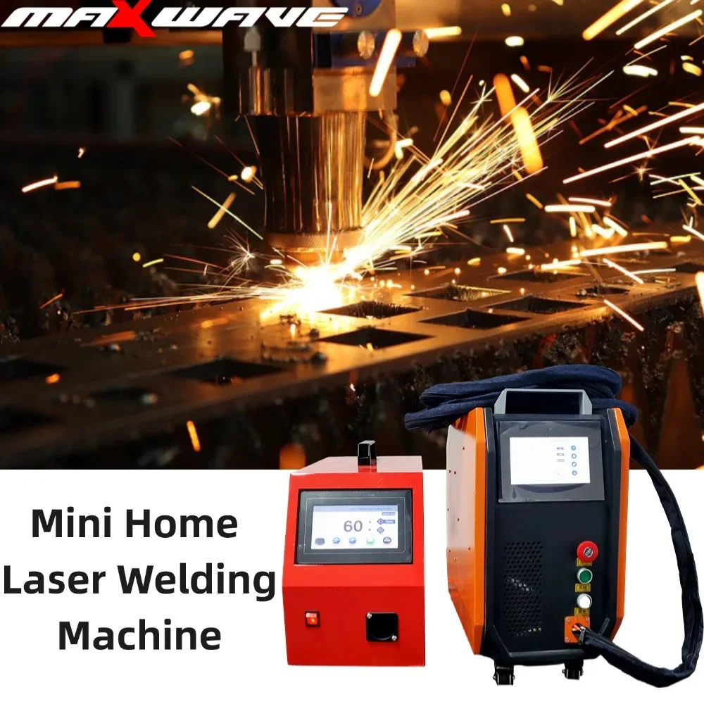 

900W Laser Metal Connector | Stair Rod & Cabinet Repair | air-cooled laser welder Portable Industrial Grade