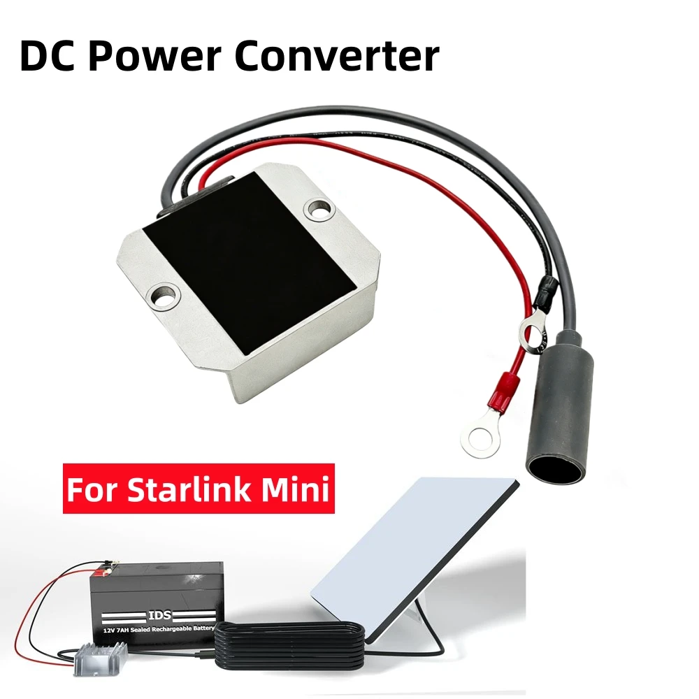 

Усилитель напряжения для Starlink Mini: преобразователь 12В/24В в 48В 1.5А, кабель питания для Starlink Mini, аксессуары для путешествий и кемпинга