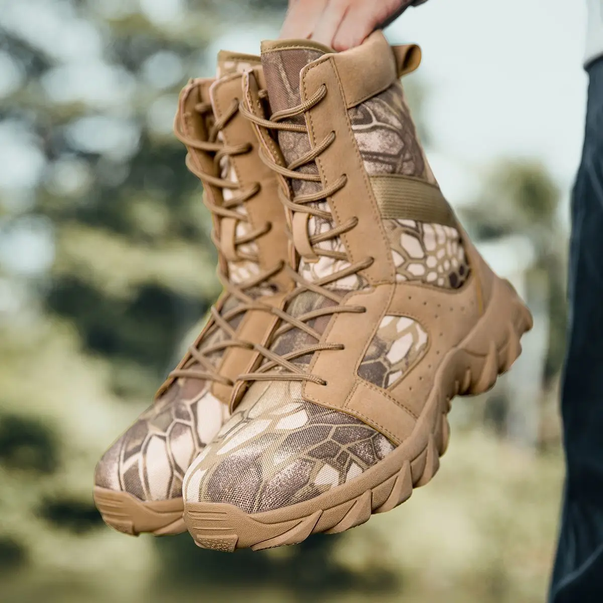 

2025 New Hiking Shoes For Men Big Size 47 Mens Designer Walking Boots ManOutdoor Boots Mountain Shoes
