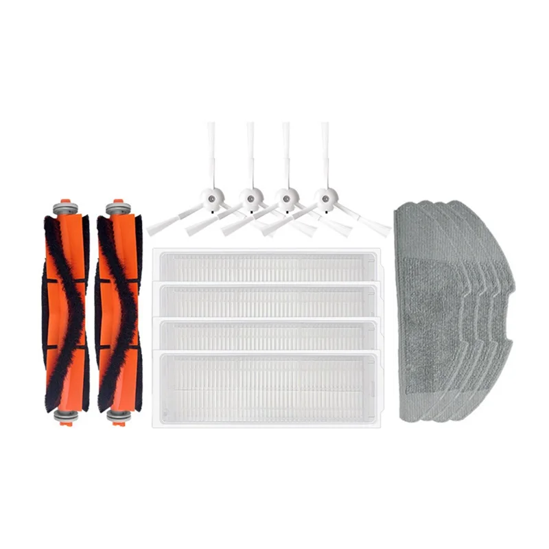 A005-Xiaomi Mi 로봇 진공 청소기 2 Pro/Lite MJST1SHW MJSTL Hepa 필터 걸레 천 Mijia 진공 청소기 교체 액세서리