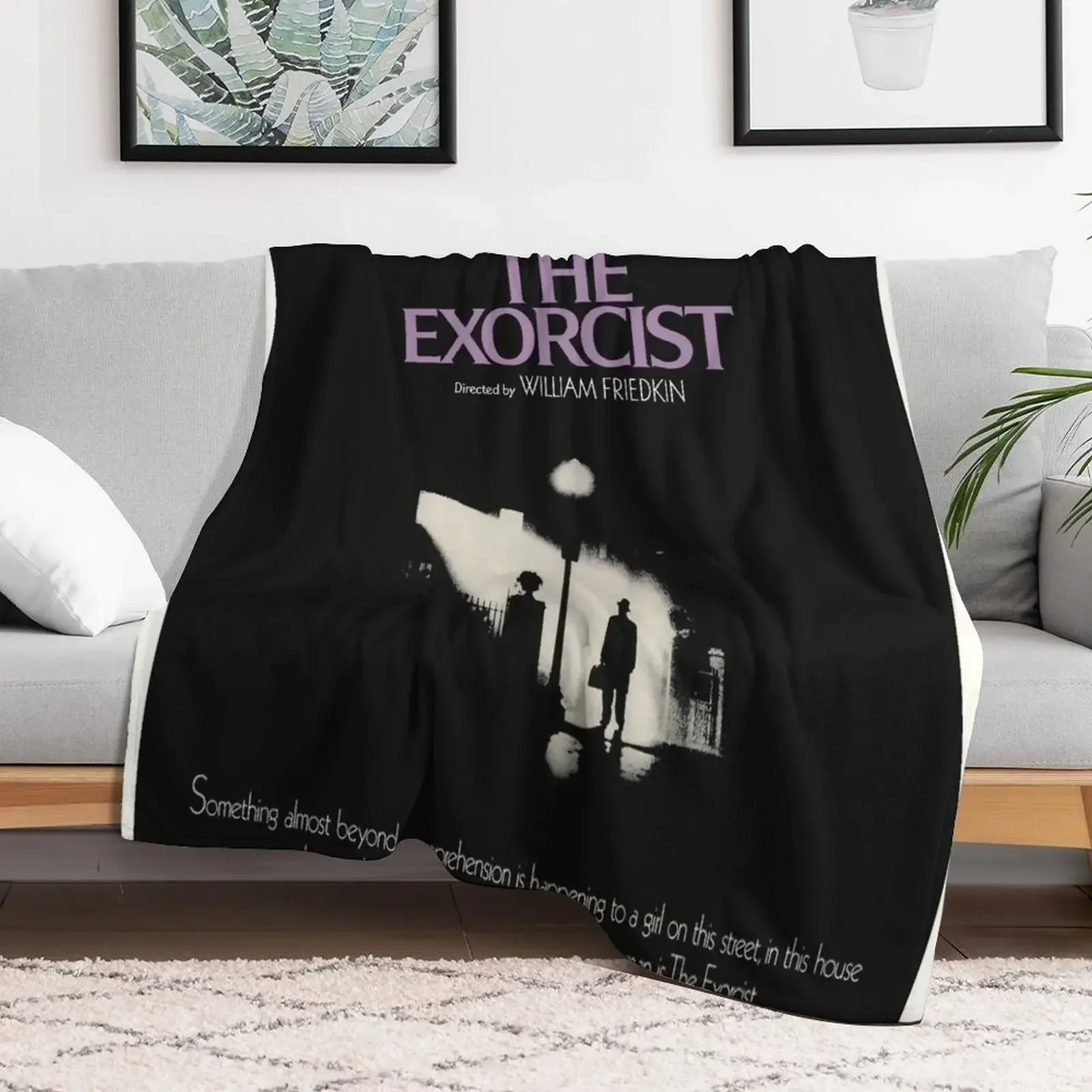 The Exorcist (1973) Throw Blanket Retros Luxury St Blankets