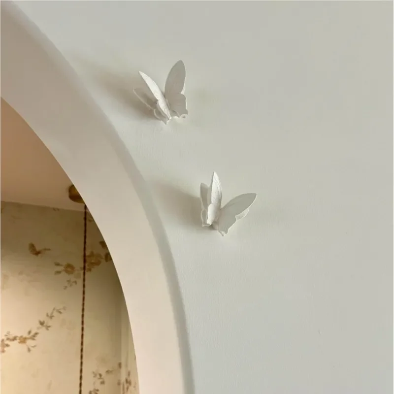MOMO French Plaster Butterfly Living Room Healing Emotional Decorative Ornaments 3d Three-dimensional Atmosphere