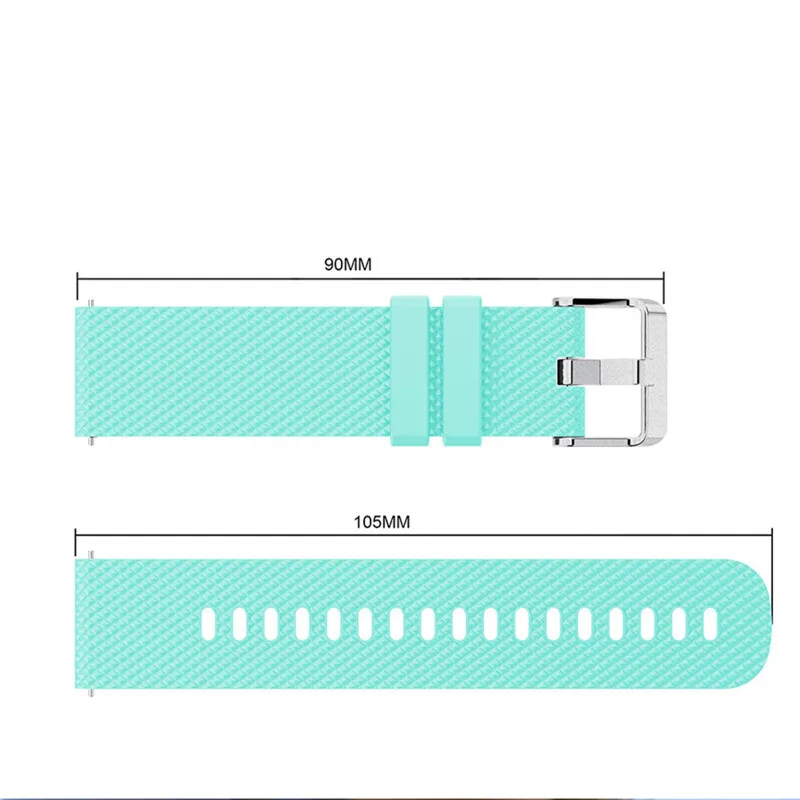 Buntes Weiches Silikon-Ersatzarmband für Garmin Vivoactive3 Vivomove HR Smart-Armband für Garmin Vivoactive 3 Uhrenarmband – Detail 19