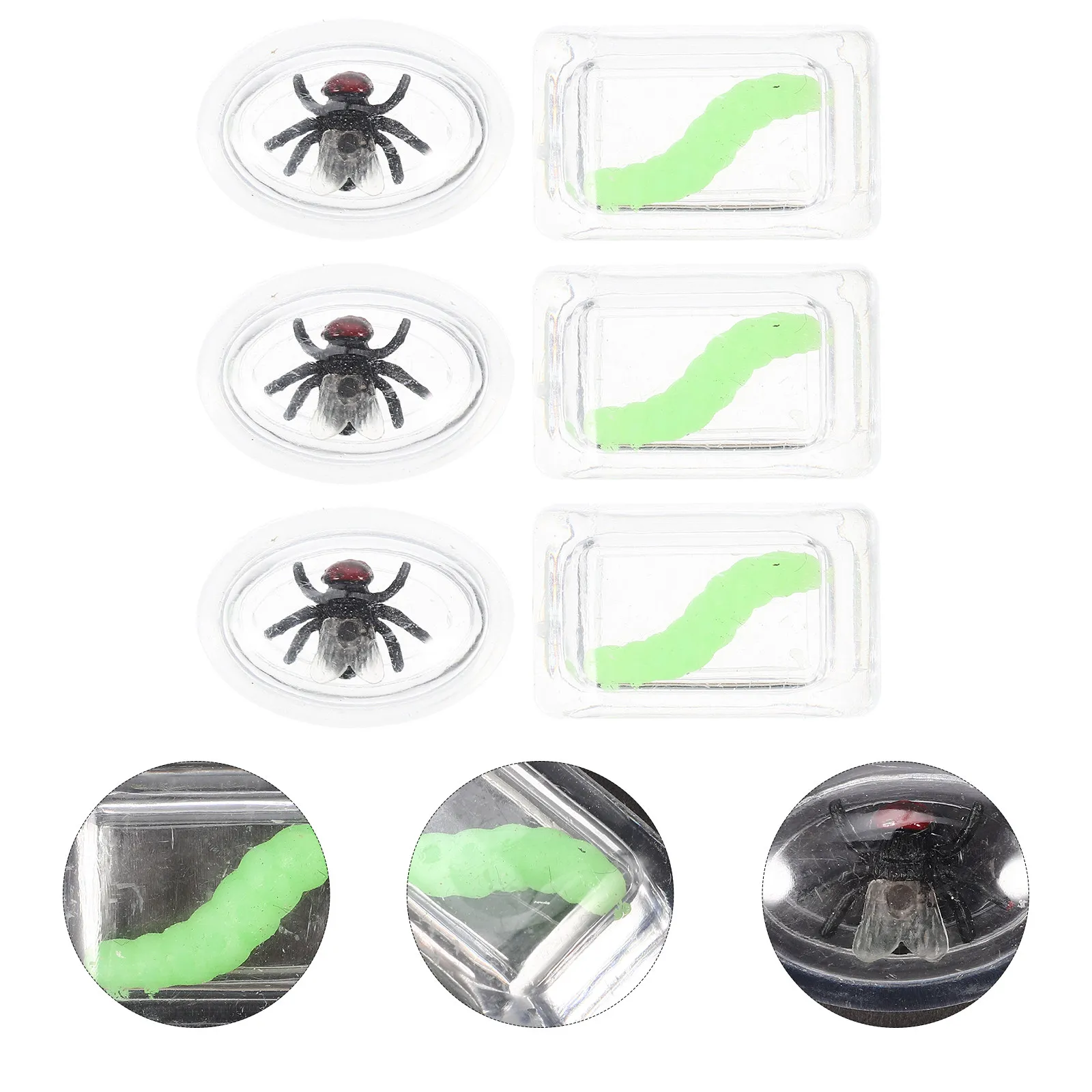 

6 шт. реалистичных кубиков льда для розыгрышей, многоразовые имитационные игрушки-шутки для вечеринок, лед для игр и развлечений