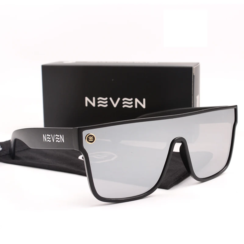 جديد جودة عالية فاخرة NEVEN العلامة التجارية النظارات الشمسية مربع الملتصقة عدسة في الهواء الطلق الدراجات النساء الرجال التدرج عدسة نظارات شمسية UV400