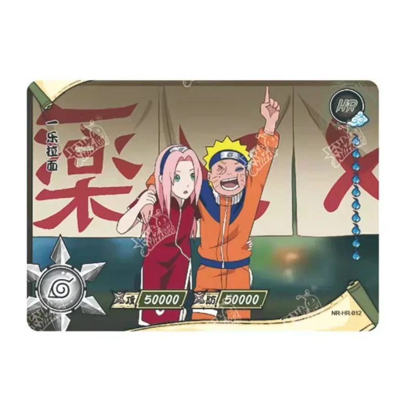 Naruto KAYOU HR 3D Cards 001~020 Series Anime Character Collection Card Figures Guy Uchiha Sasuke Gaara Haruno Sakura