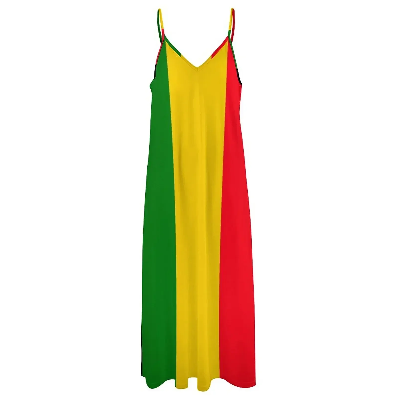 Reggae Vibes ärmelloses Kleid elegante Damen kleider für Hochzeits kleid Sommerkleid Frau