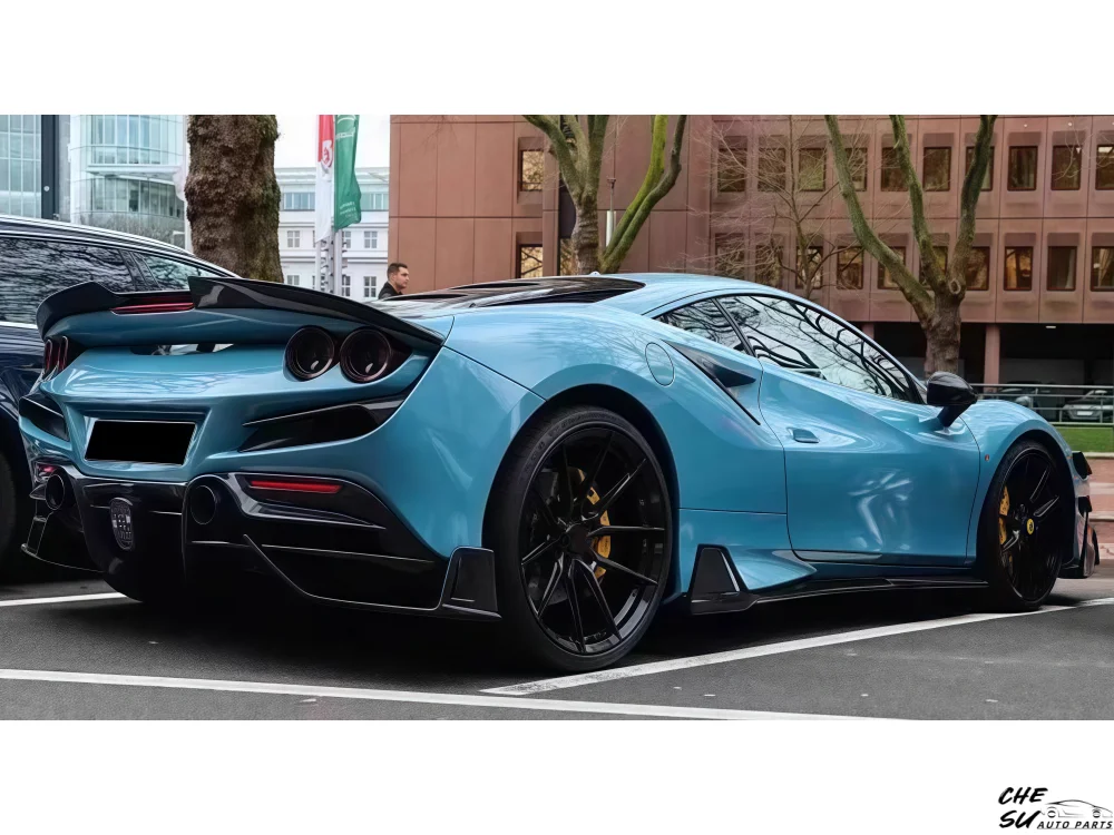 Customized Car Kit for Ferrari F8 Upgrade M Style High-quality Carbon Fiber Body Kit, Lightweight Kit Car Tools