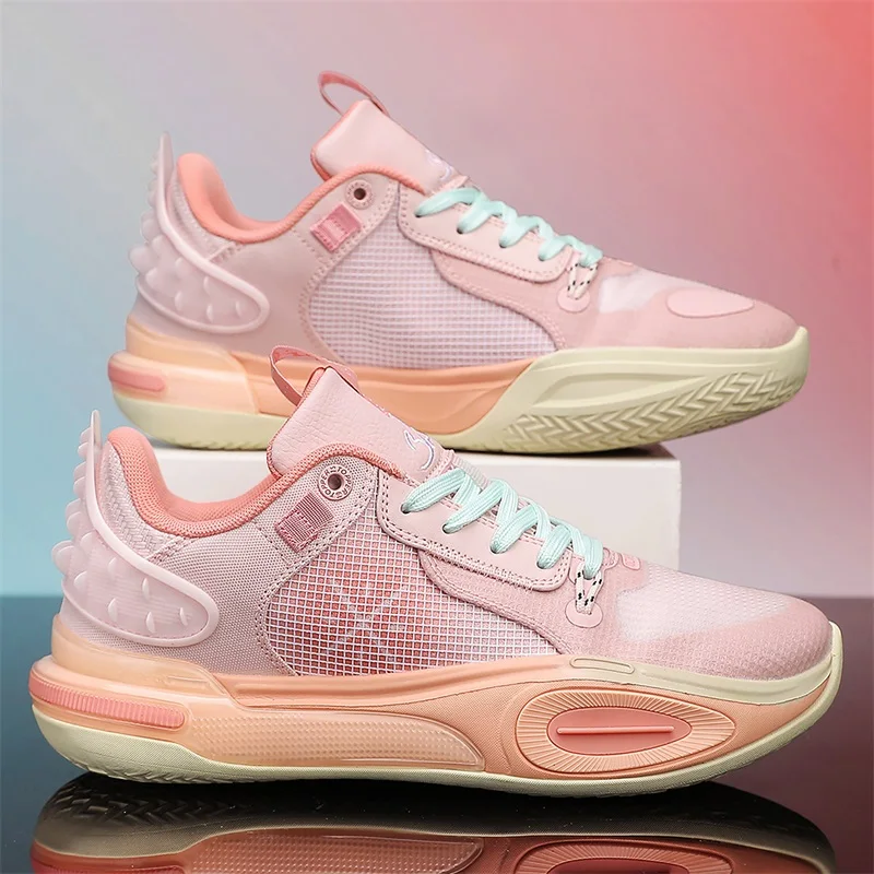 

Practical Basketball Shoes for Men, Fashionable, Non-Slip, Wear-Resistant, Breathable Shoes for Teenagers, Sports Shoes, Breatha