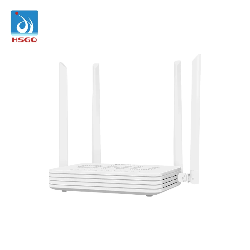 HSGQ English Version EG8145X6 GPON ONU ONT 4GE+1TEL FTTH FTTX Fiber Optical Xpon Onu with WiFi POE TCP Networks