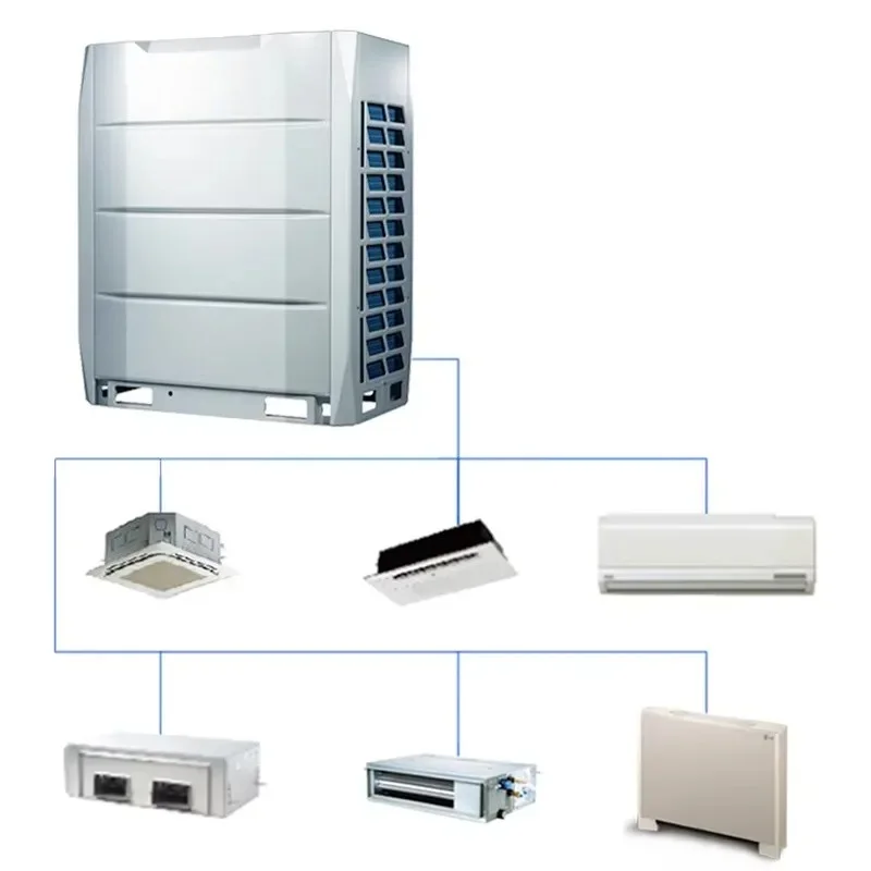 Air Conditioner 1.5 Ton Split Mini Split Ductless Air Conditioner With Vrf Inverter Smart Control System