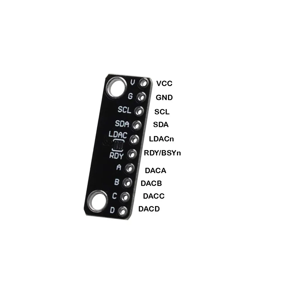MCP4728 Convertitore digitale-analogico quadruplo a 12 bit Interfaccia I2C GY-MCP4728 a bassa potenza con modulo sensore breakout DAC di memoria EEPROM