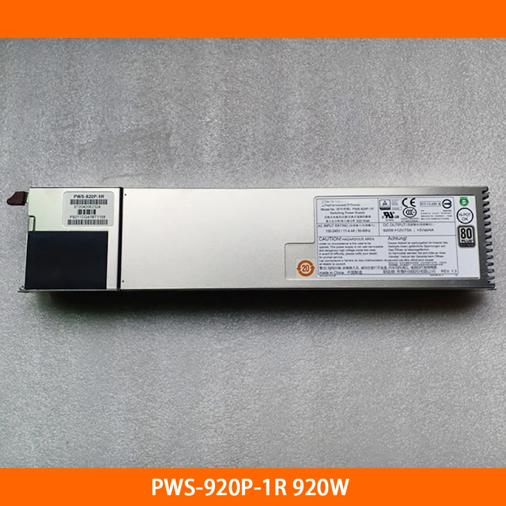 920W Server Power Supply PWS-920P-1R Fully Tested