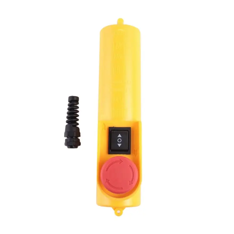 a92p-cop-61drh-電動ホイストクレーンコントローラー-防雨型、緊急停止ヘッドプッシュボタンスイッチ付き