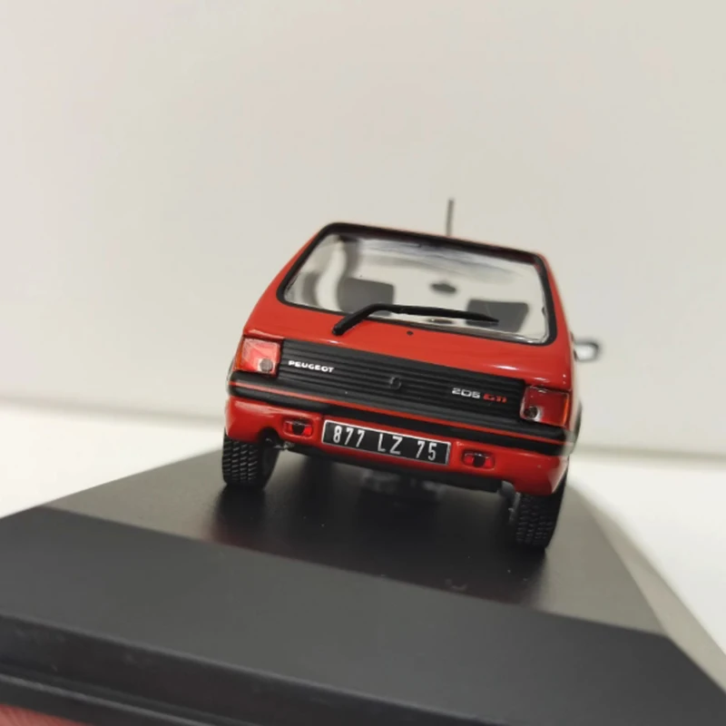 

ODEON 1/43 Scale 205 GTI 1.9 1988 Alloy Simulation Car Model Static Collection Decorated Holiday Gifts Toys Souvenir Gift