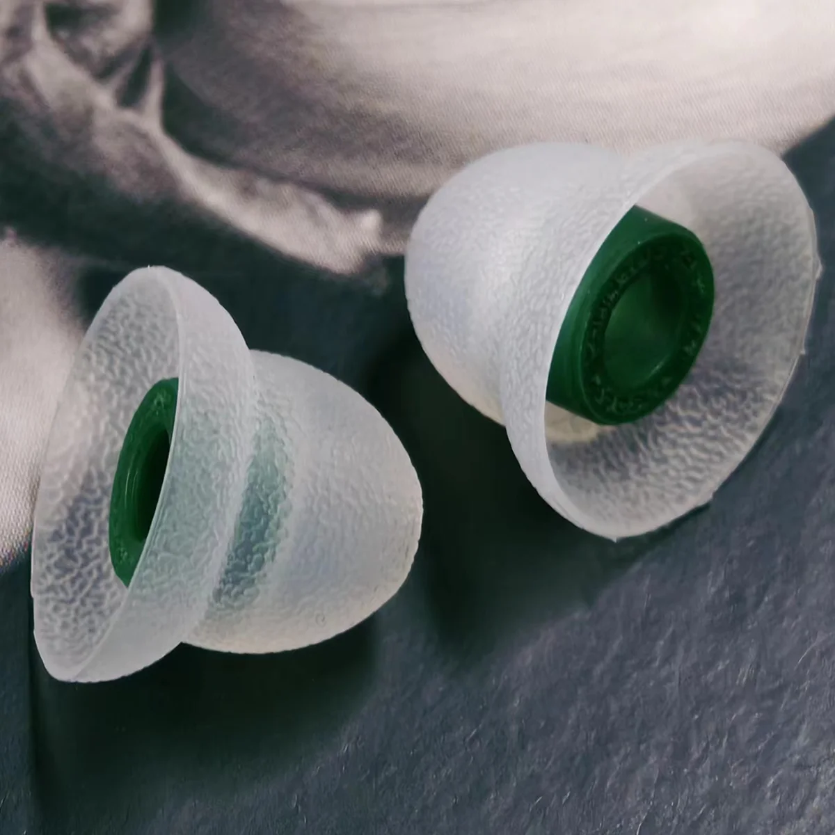 TANGZU TANG SANCAI Narrow Bore Type 3 Pairs Silicone Eartips Wall Textured Design for Earphone WAN ER SG Xuannv Fudu