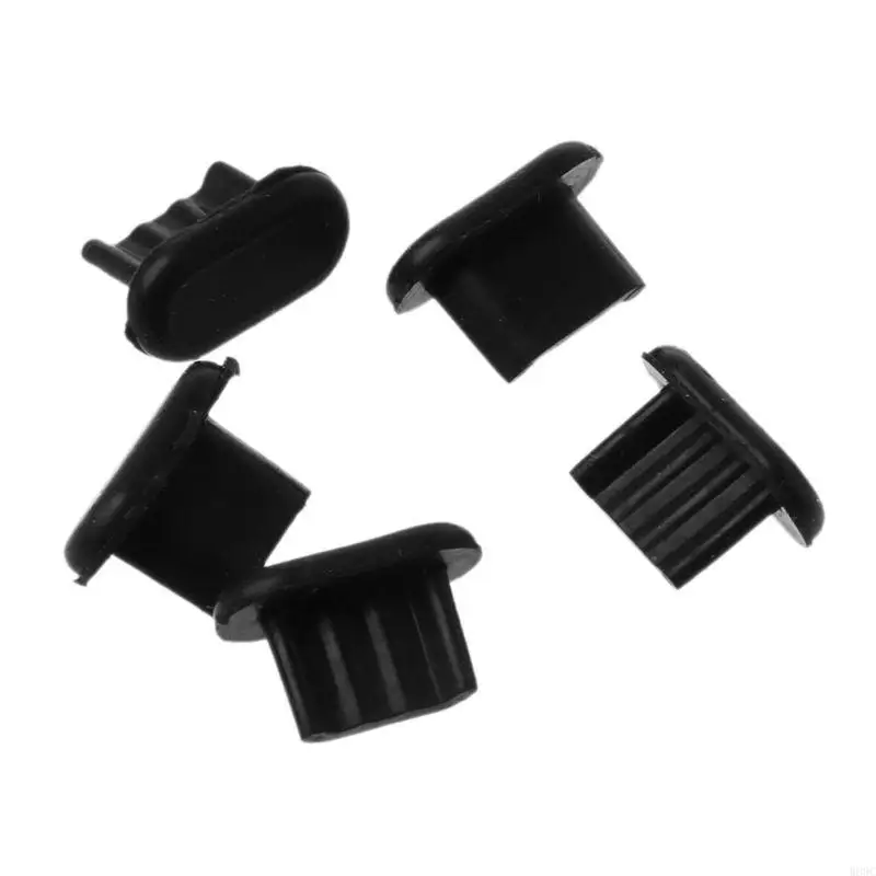 W89C Ladeanschluss Micro USB -Stecker zum Schutz 3,5 mm Kopfhörerbuchseets Staubdichtes -Kartenentfernungswerkzeug schützt