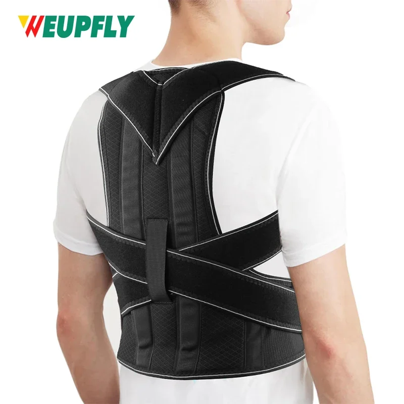 1PCS Back Brace Posture Corrector for Women and Men, Adjustable Full Back Support, Lumbar Back Posture Corrector,Hump Corrector