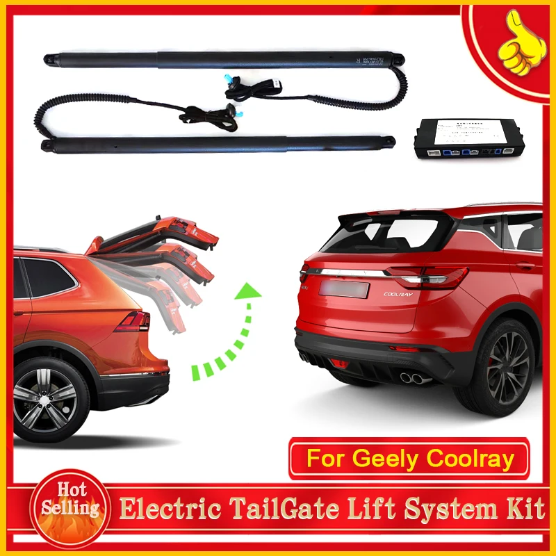 For Geely Coolray 2019~2024 Car Auto Electric Tailgate Opener Vehicle Power Rear Door Liftgate Automotive Modification Parts