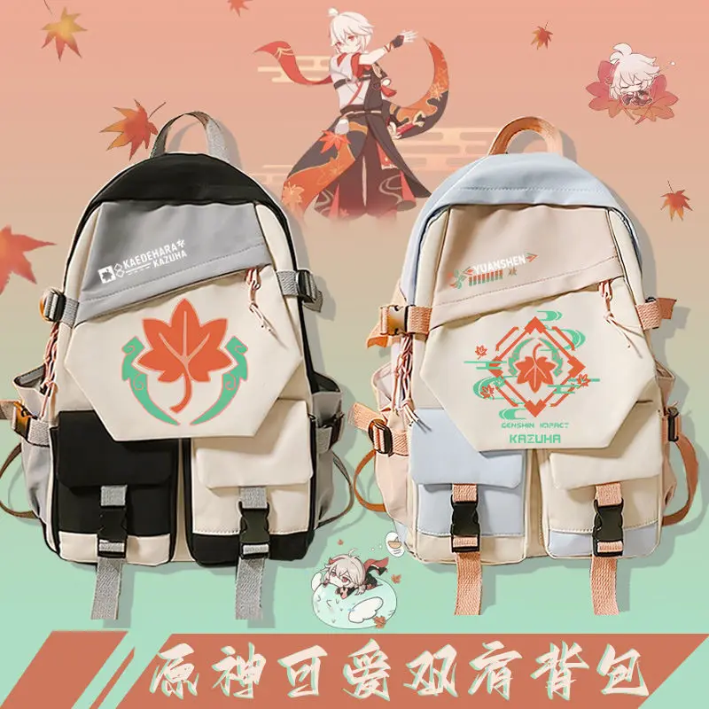 Mochila de anime japonés para mujer, Bolsa Escolar original de god Dadaria, estilo coreano, encantadora, para niños, niñas y estudiantes