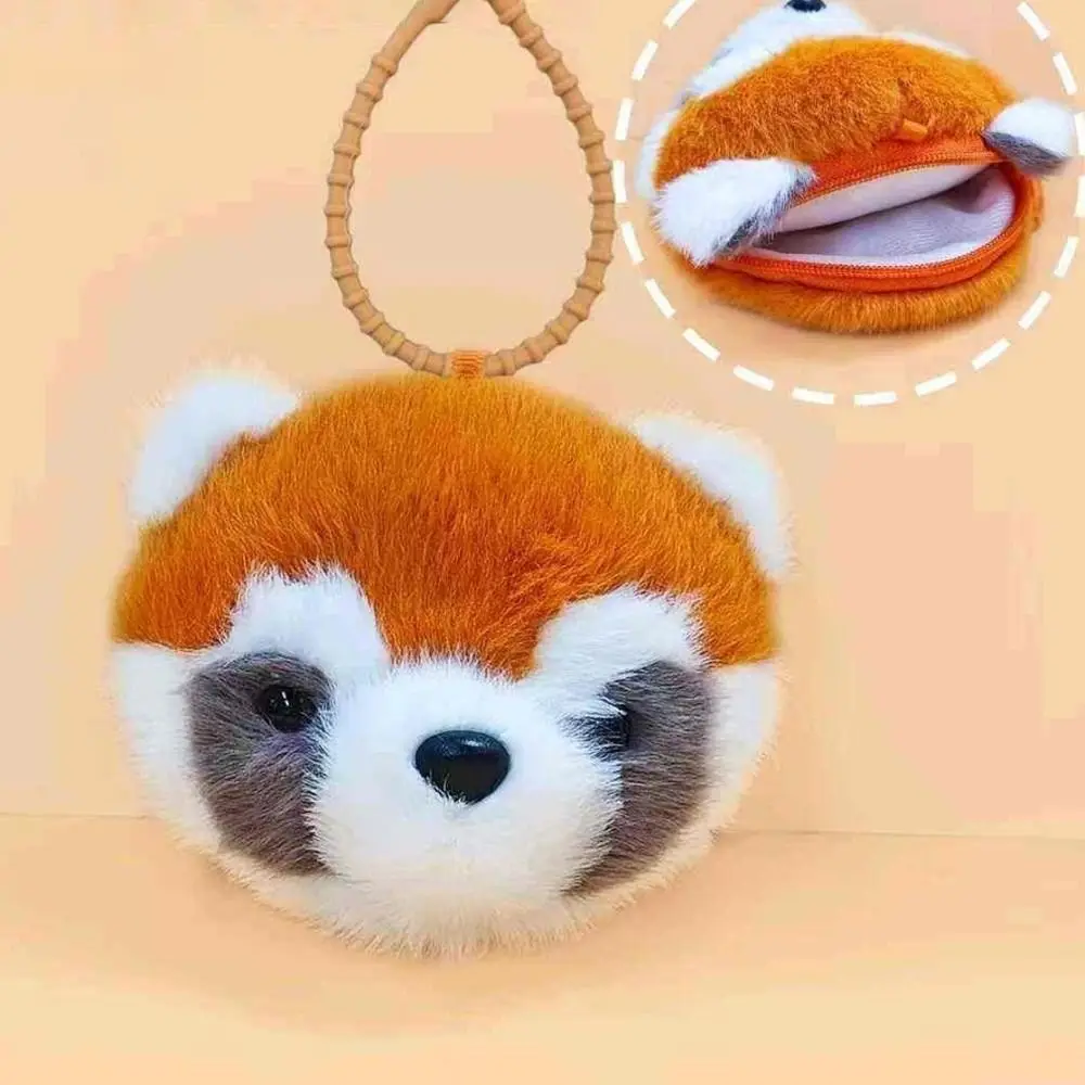 ミニ収納バッグ 牛ぬいぐるみ イヤホンバッグ アライグマ 動物ぬいぐるみ コインケース バッグ ペンダント ポータブルぬいぐるみ財布 ペンダント 女性 女の子