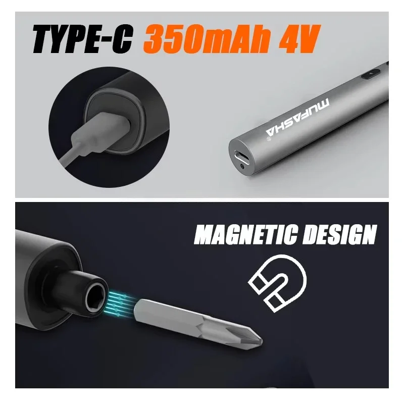 Mini Electric Screwdriver Cordless Set 24-in-1 Lithium-on Charge Fix Tools for  Phone Laptop  Watch Repair Tools