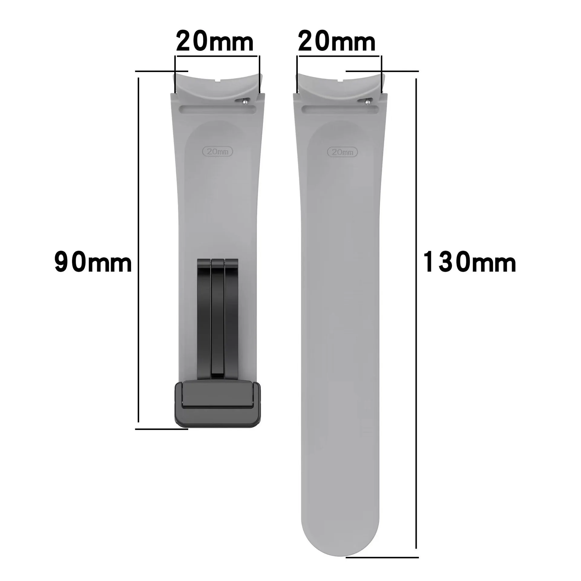 Original Silicone Band For Samsung Galaxy Watch 7 6 5 4 FE 44mm 40mm/5 Pro 45mm Magnetic Bracelet Watch6 Classic 43mm 47mm Strap