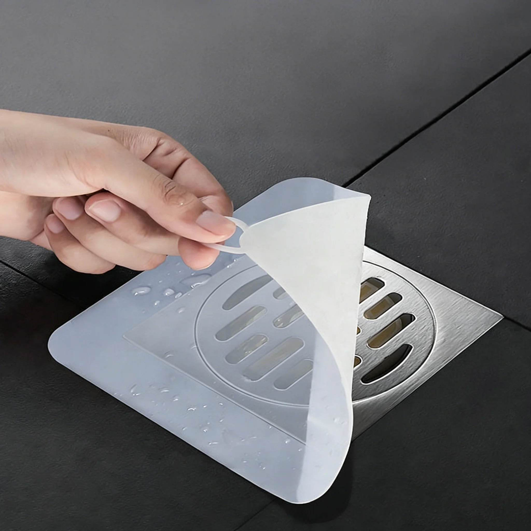 Couvercle de drain de sol en silicone épais anti-odeur et anti-insectes pour salle de bain, joint d'étanchéité pour tuyau d'évacuation domestique et évacuation de l'évier