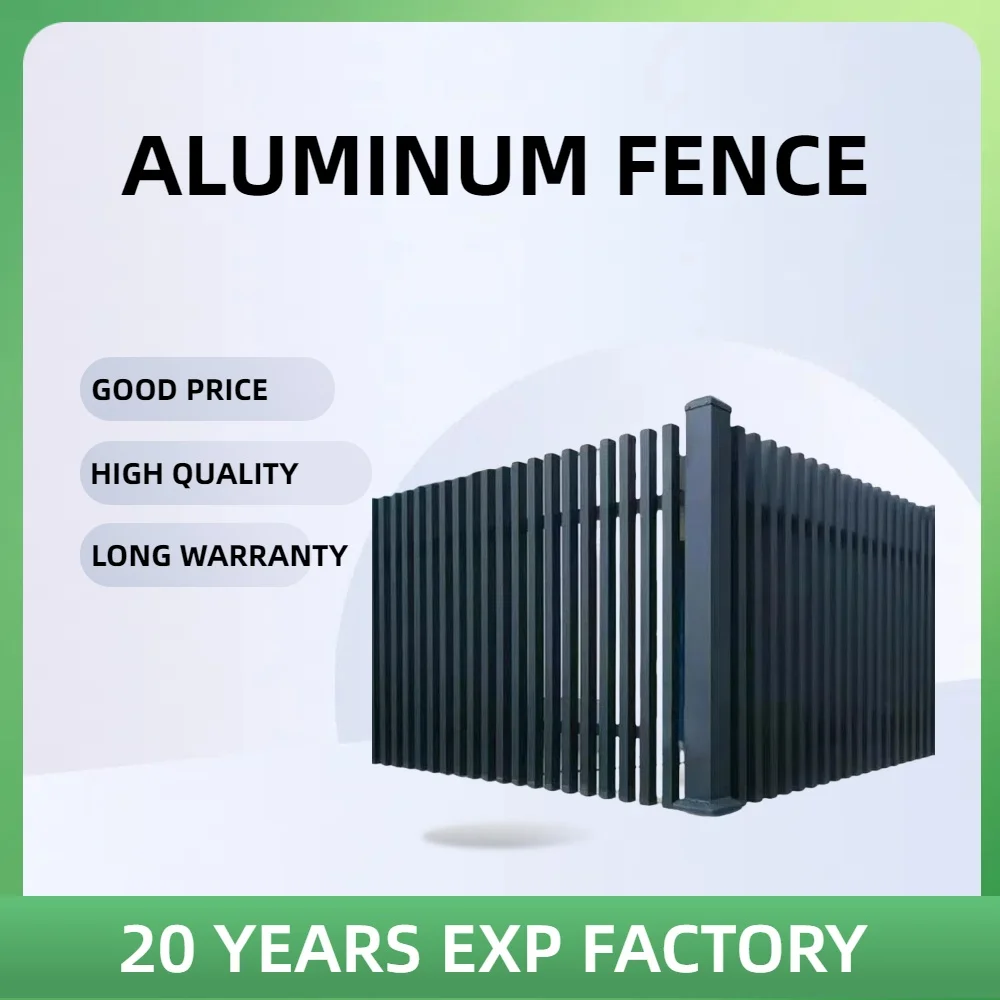 Professional Manufacturer Customize Aluminum Privacy Panels Metal Slat Panel Fences