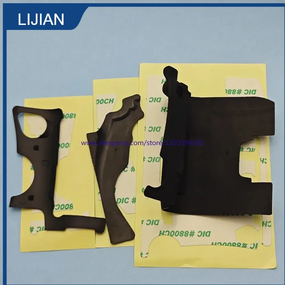 New for Canon 5D4 5D Mark IV Parts Body Rubber Set Front Grip + Rear Thumb + Left Side Camera Repair Parts