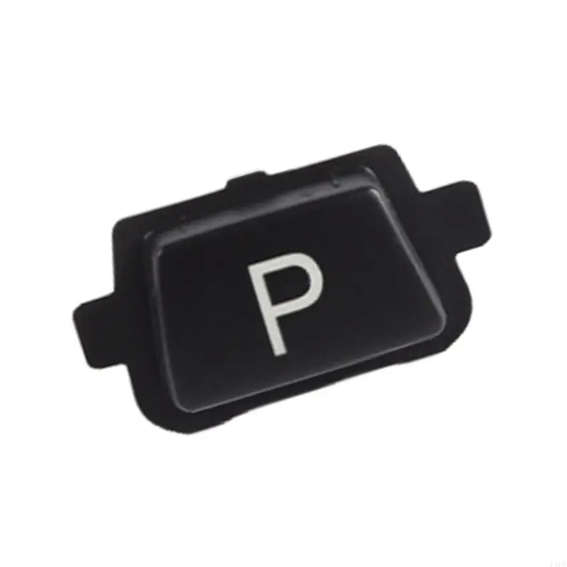 2025 New Replacement Parking Button Letter P Button Cover Caps Automotive Accessory for Series 2012-2019 P Parking Button Cover