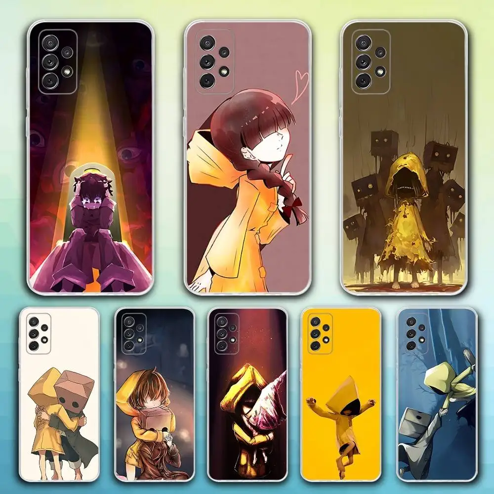 

Little Game N-Nightmares Phone Case For Samsung S30,23,21,22,20, FE lite,S10,9,8,7 PIus Note20ultra Soft Transparent