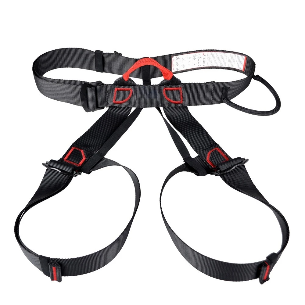 Protective Outdoor Sports Full Body Support Harness, Waist and Leg Loop System for Vertical Ascent and Aerial Work Positioning