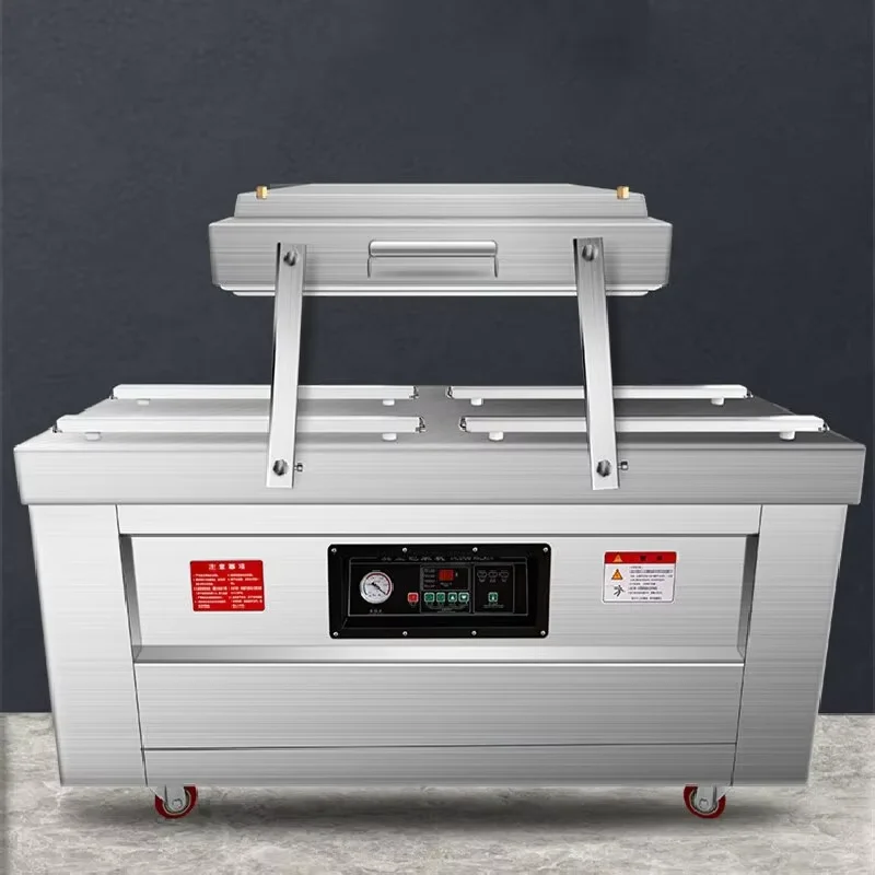 Dual-Chamber Vacuum Sealer DZ-400/2SA   High-Efficiency  Automatic Food Packaging Machine for Restaurants and Catering