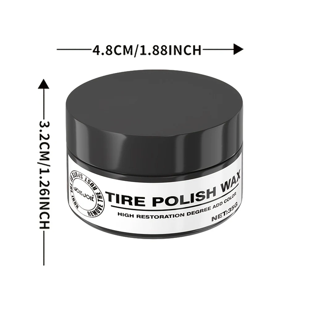 

Универсальная полировка и блеска для шин JOKJOK — сверхпрочный черный глянцевый инструмент для восстановления колес и шин и антивозрастная формула, подходит для мотоциклов