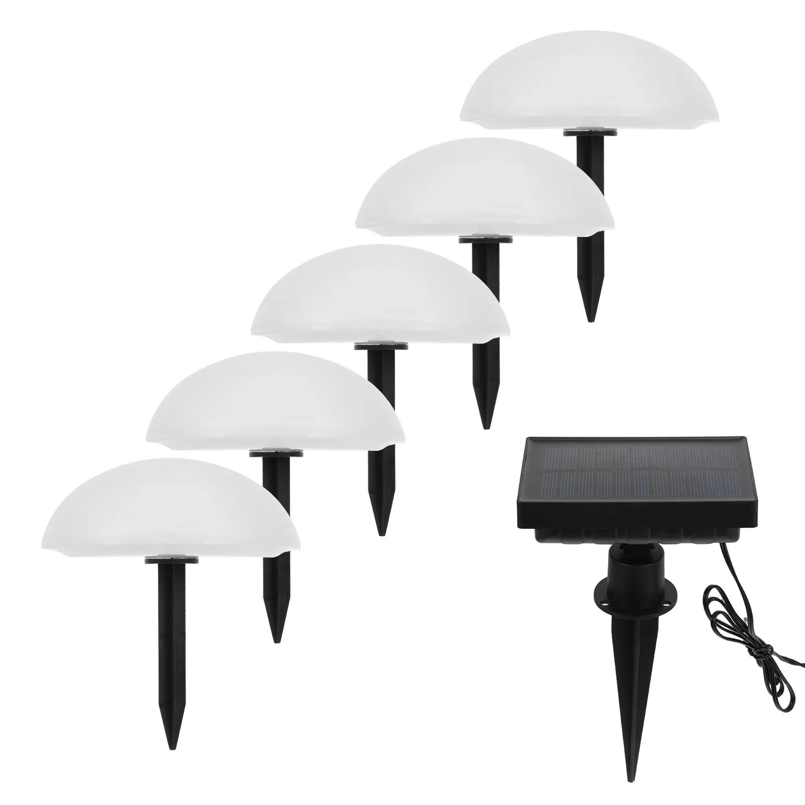 

Outdoor Light Solar Garden Lights Hemisphere Lawn Lamp Decorative Landscape Powered Decorations