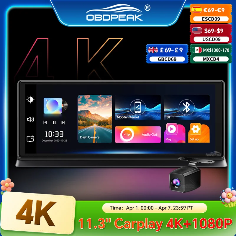 K2 Pro Dash Cam 11.…