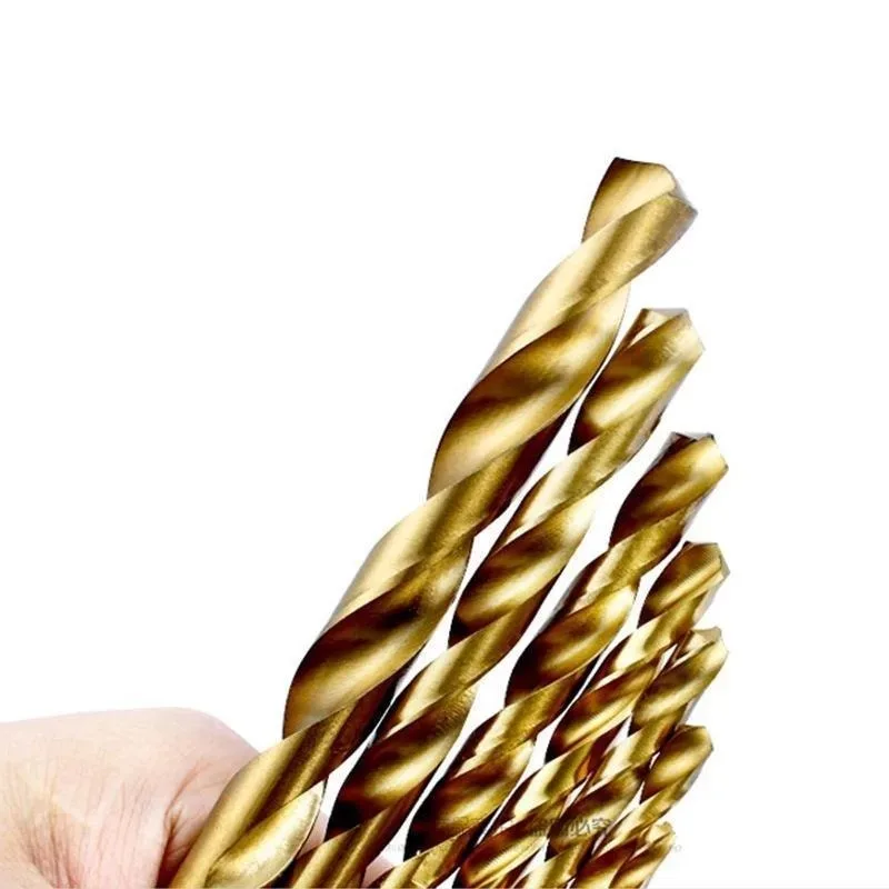 

50pcs for 1-3mm DIY Woodwork and Open Bit Titanium Plated Twist Set Small Drill Bit Electric Tool