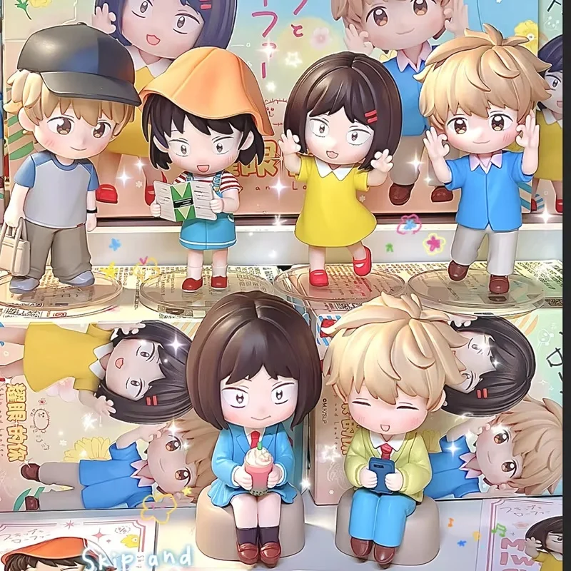 

Genuine Skip And Loafer Blind Box Kawaii Anime Mitsumi Iwakura Shima Sousuke Mysterious Surprise Box Figure Model Toy Birthday G