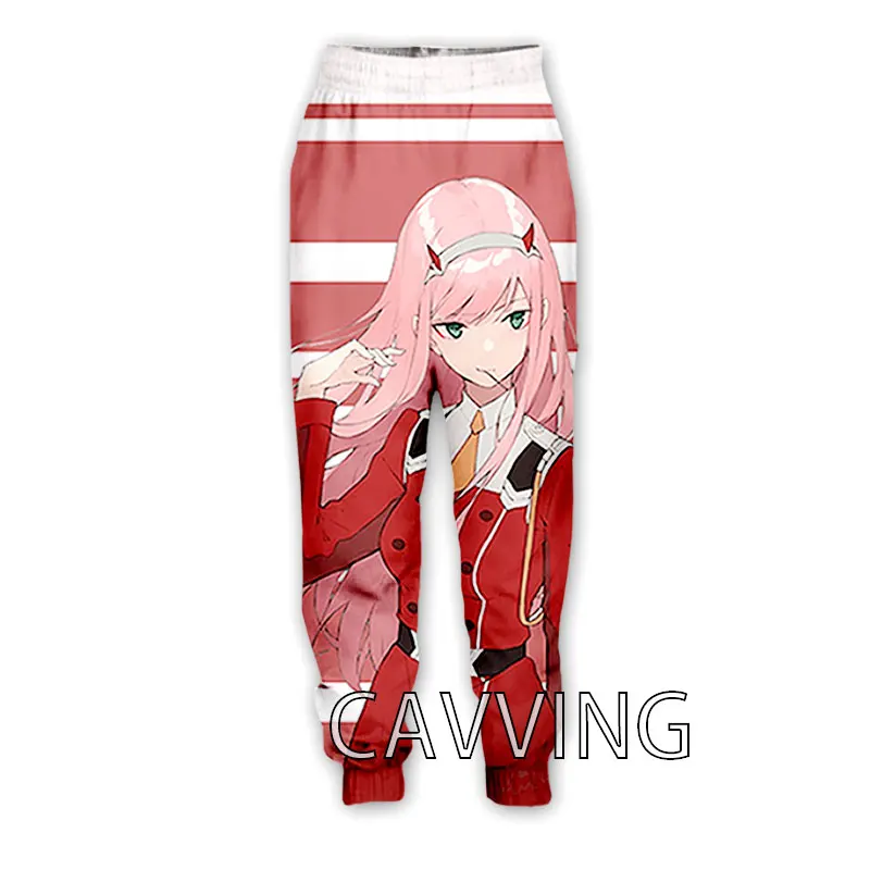 

CAVVING 3D Printed Anime Darling in the Franxx Casual Pants Sports Sweatpants Straight Pants Sweatpants Jogging Pants Trousers