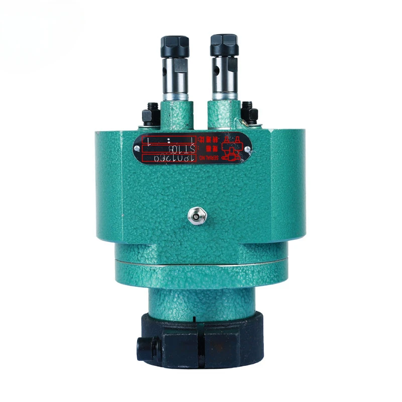 Adjustable multi-axis, porous drill, multi-axis drilling and tapping machine