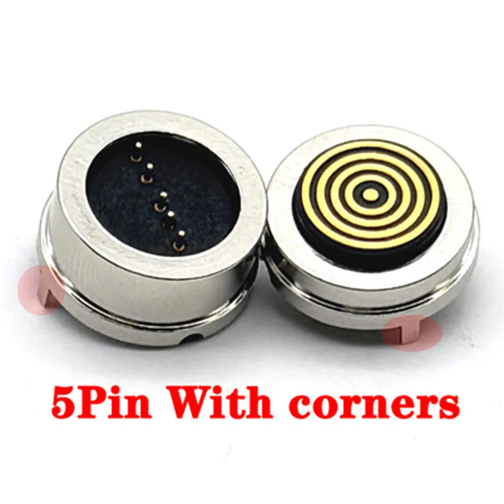 3P 4P 360° Blind Suction DC Magnetic PogoPin Connector Pogopin Male Female 2A Waterproof High Current Spring Loaded Power Socket